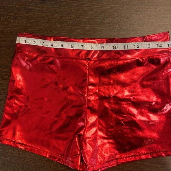 NWOT Shiny shorts! - Picture 4 of 5